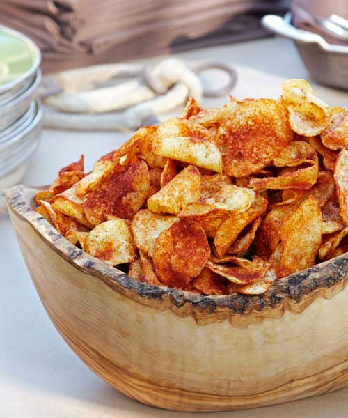 Smoky paprika BBQ potato chips recipe Eat Your Books