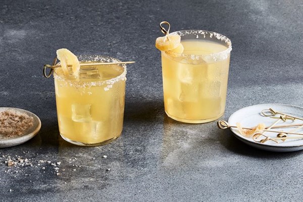 Smoky pear & ginger margarita