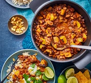 Smoky pumpkin chilli