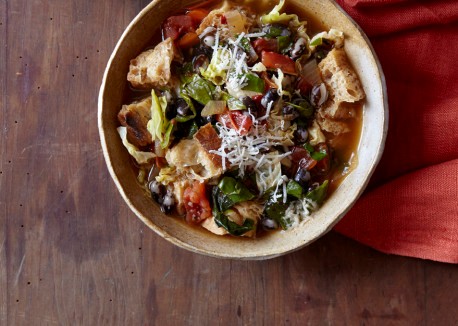 Smoky ribollita with orca beans