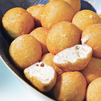 Smoky ricotta fritters