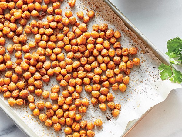 Smoky roasted chickpeas