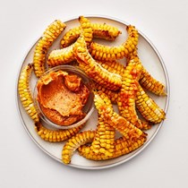 Smoky sweet corn ribs