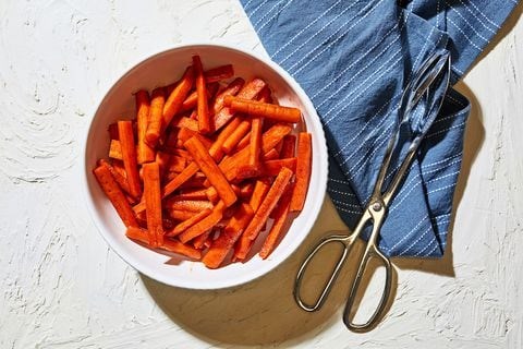 Smoky-sweet glazed carrots