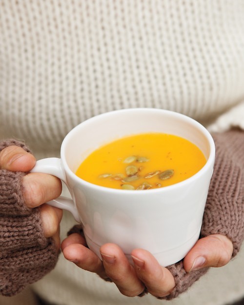 Smoky sweet-potato soup