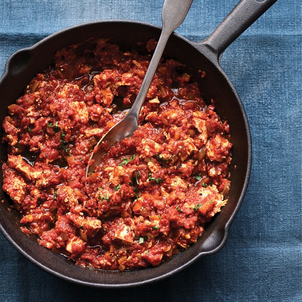 Smoky tofu shakshuka