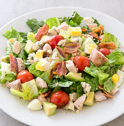 Smoky turkey Cobb salad