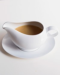 Smoky turkey gravy