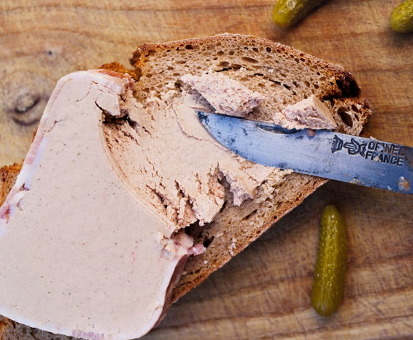 Smooth chicken liver pate