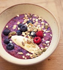 Smoothie in a bowl