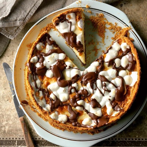 S'more cheesecake