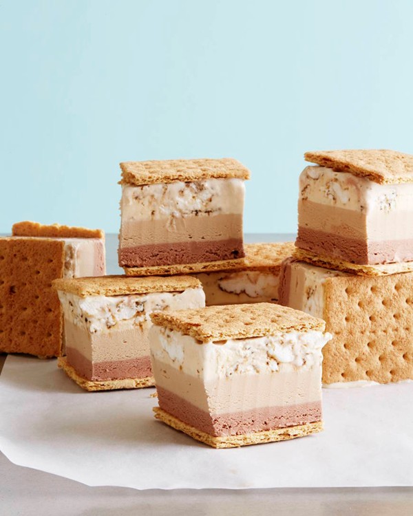 S’more ice cream sandwiches