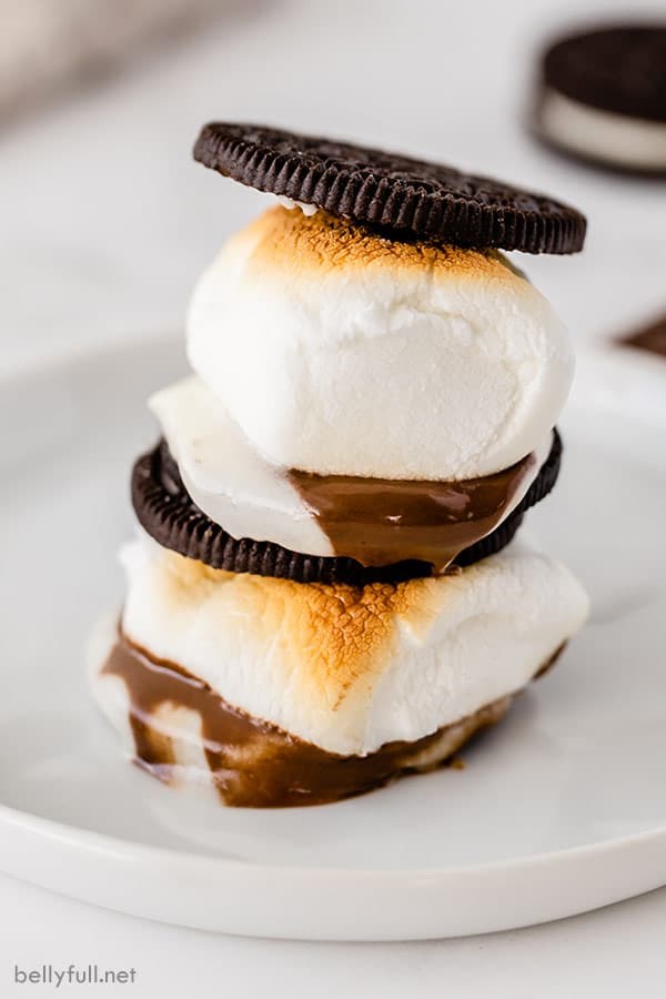 S’mOreos (Oreo smores)