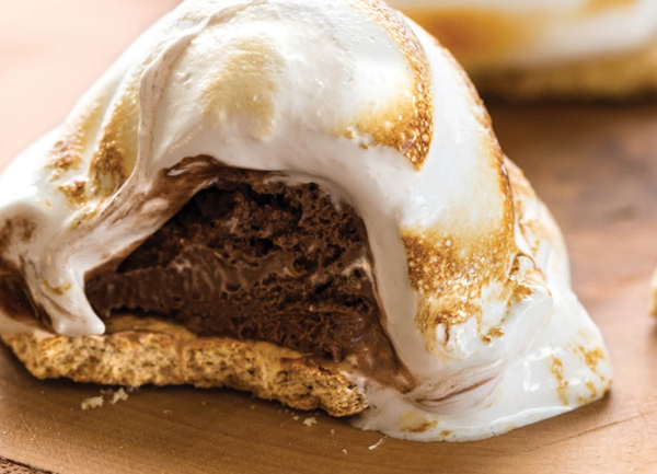 S’mores baked Alaska