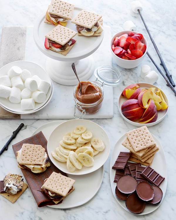 S’mores bar party