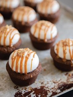 S’mores brownie cups