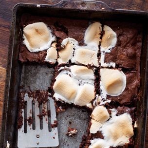 S'mores brownies