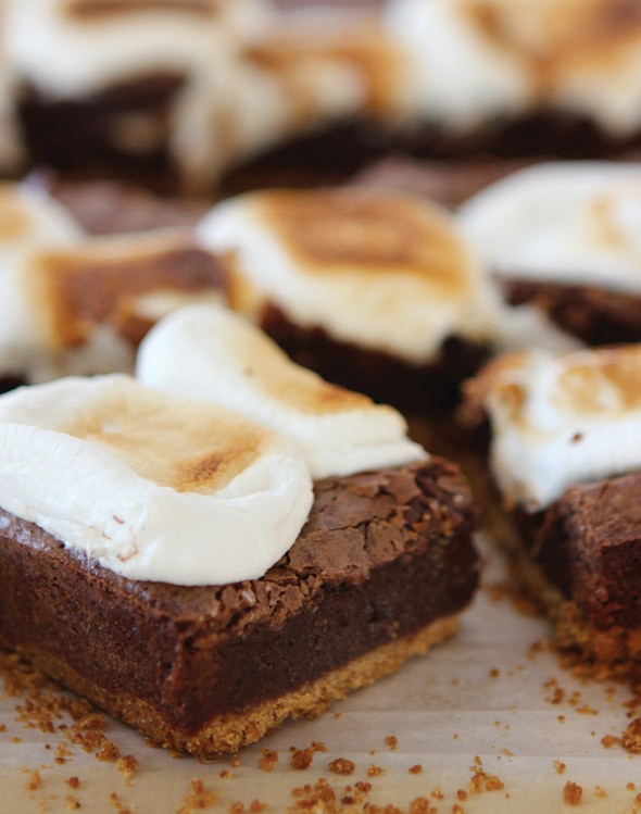 S’mores brownies