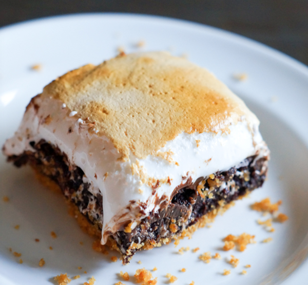 S'mores brownies