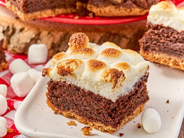 S'mores brownies