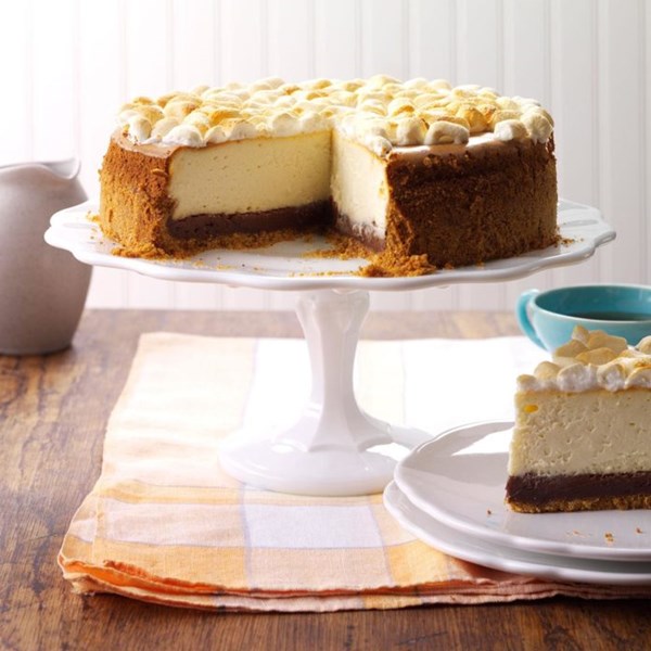 S'mores cheesecake