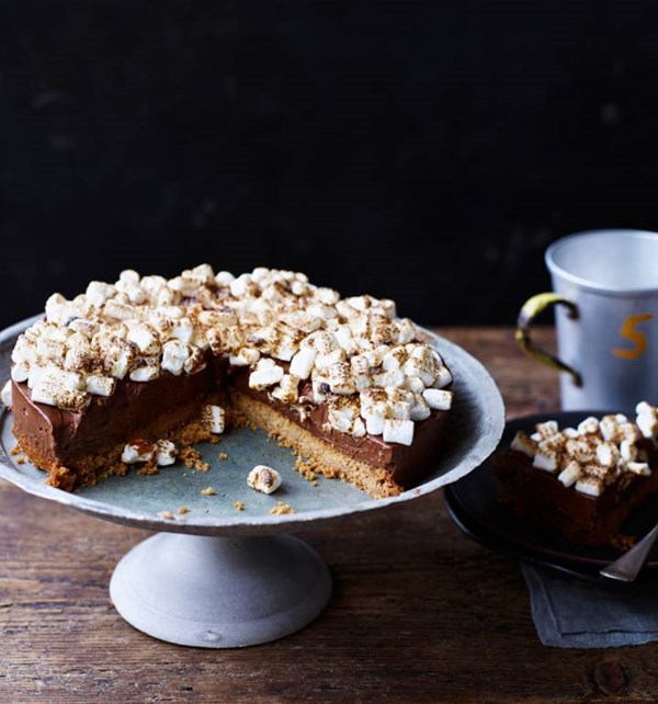S'mores cheesecake