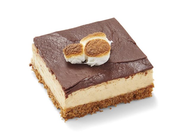 S’mores cheesecake bars