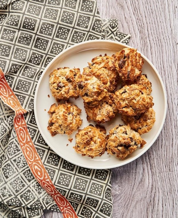 S'mores coconut macaroons