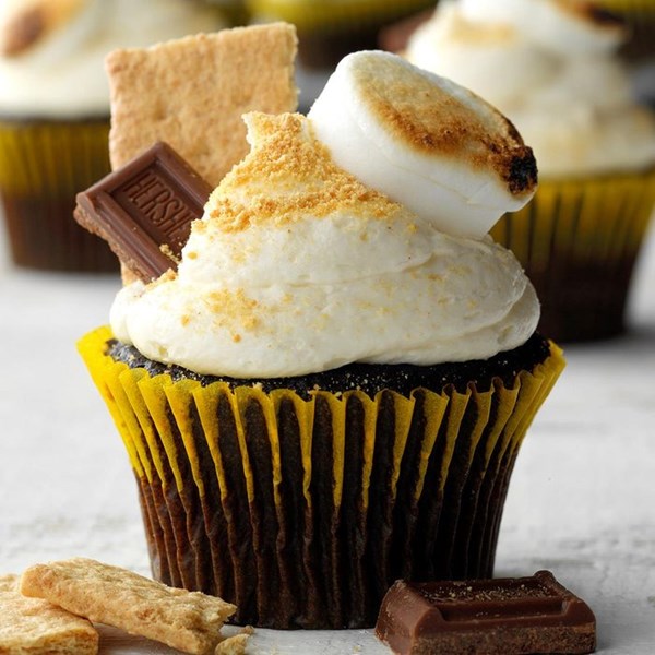 S'mores cupcakes