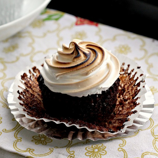 S'mores cupcakes
