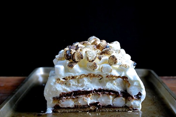 S'mores icebox cake