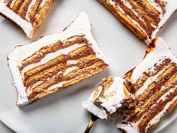 S'mores icebox cake