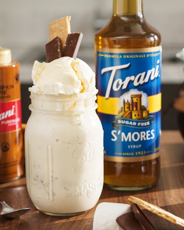S’mores milkshake 