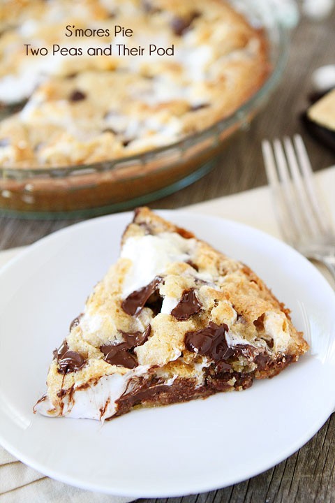 S’mores pie