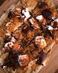 S'mores pizzas