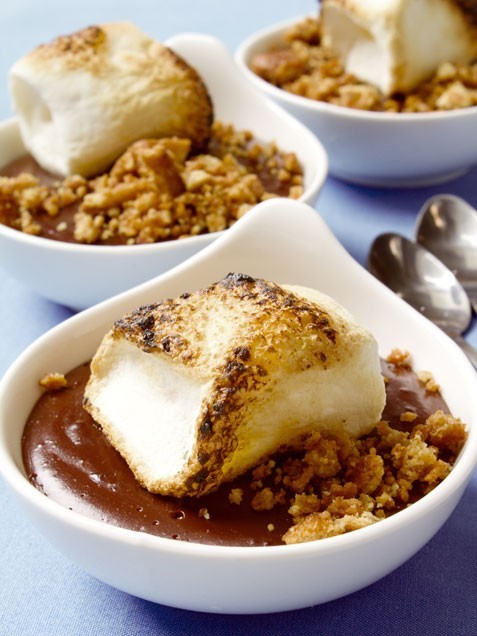 S'mores pudding