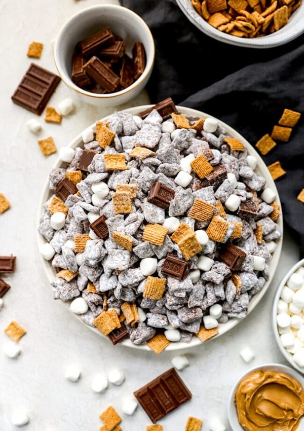 S’mores puppy chow