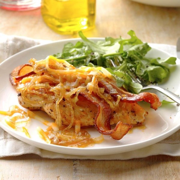 Smothered chicken breasts 