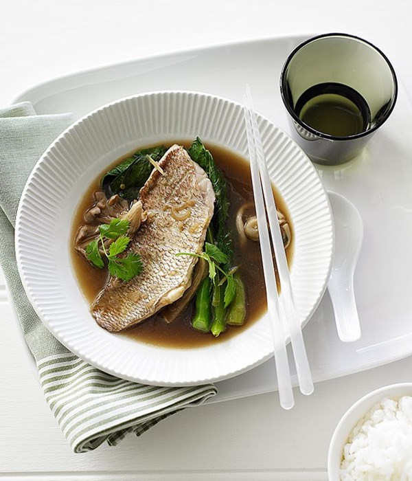 Snapper broth