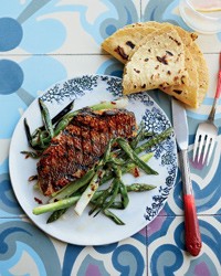 Snapper zarandeado with Cal-Mex spring salad