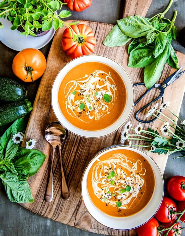 Sneaky tomato soup