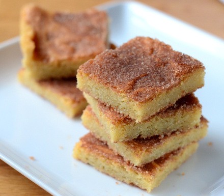 Snickerdoodle bars