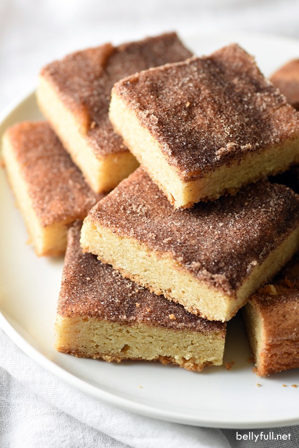 Snickerdoodle bars