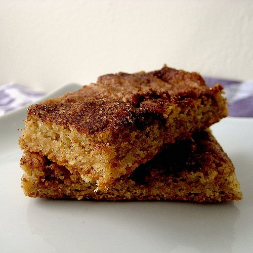 Snickerdoodle blondies