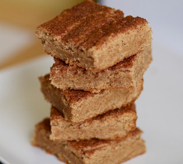 Snickerdoodle blondies