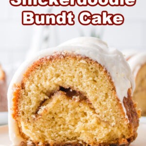 Snickerdoodle bundt cake