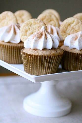 Snickerdoodle cupcakes recipe | Eat Your Books