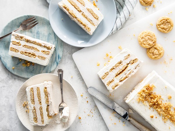 Snickerdoodle icebox cake