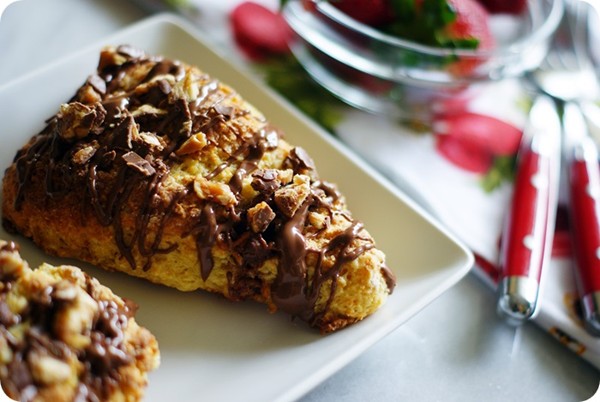 Snickers scones