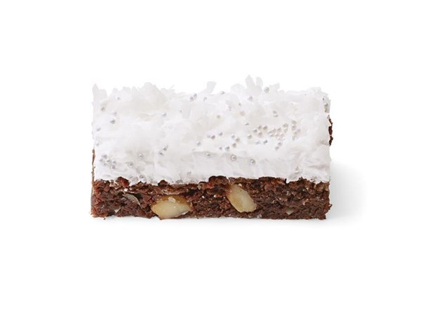 Snow day coconut brownies 